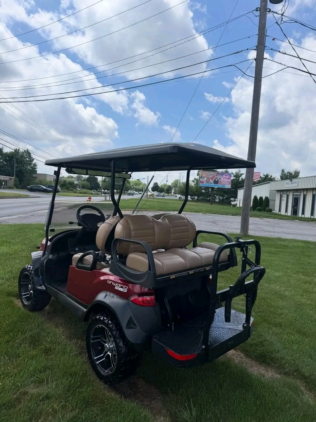 21 MODEL LITHIUM! This one runs and drives great.EXTENDED ROOF