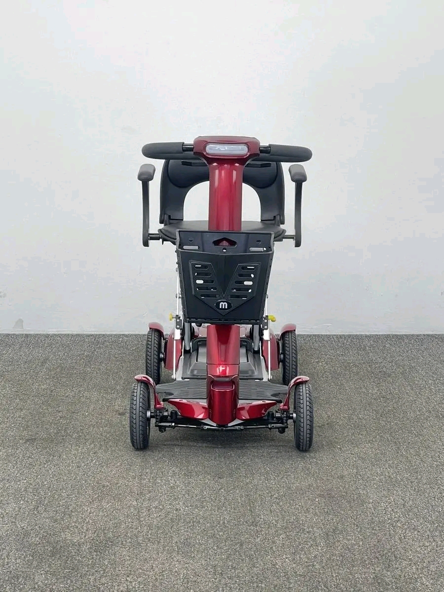 CareCo Maximus Folding (2024) The Maximus from CareCo is fitted with a lithium battery for improved performance, making it one of the lightest portable mobility scooters in the world.