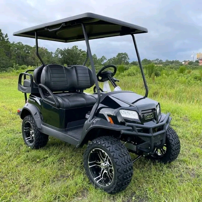 2021 Club Car Golf Carts All4 Passenger Lifted - Electric,Primary ColorMET BLACK