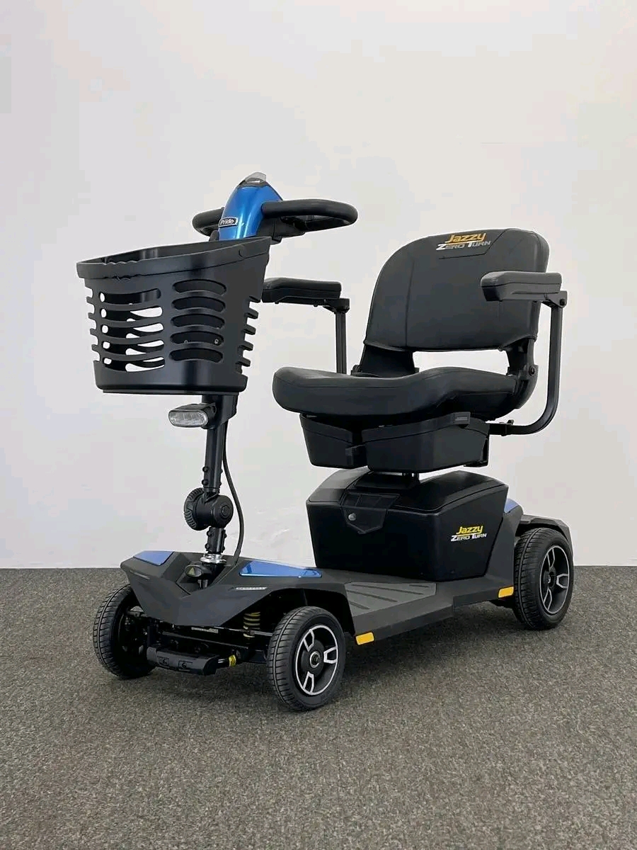 Pride Jazzy Zero Turn Pride have taken car boot scooter technology to the next level with their latest model, the Jazzy Zero Turn.