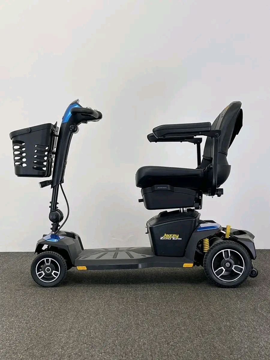 Pride Jazzy Zero Turn Pride have taken car boot scooter technology to the next level with their latest model, the Jazzy Zero Turn.