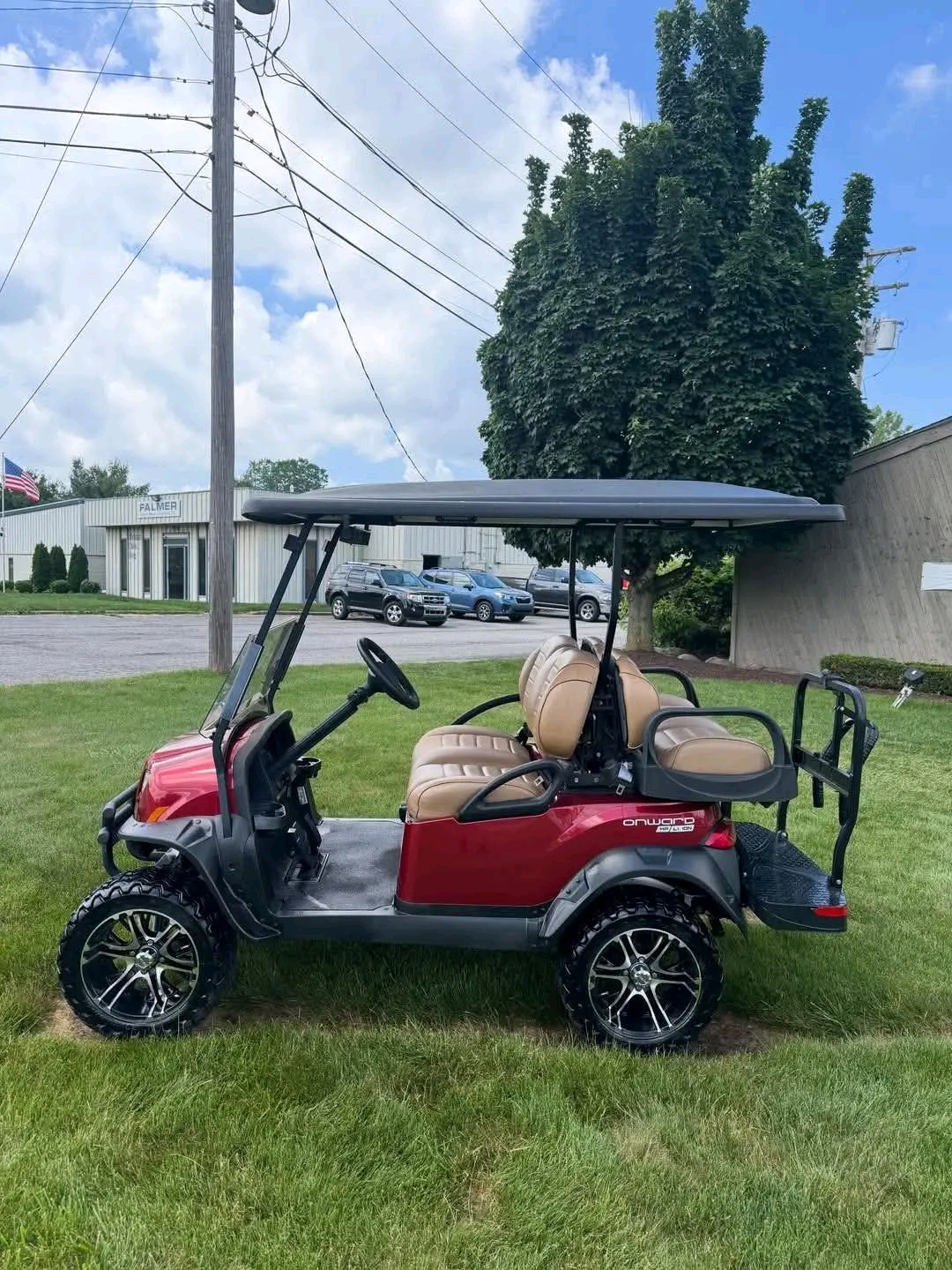 21 MODEL LITHIUM! This one runs and drives great.EXTENDED ROOF