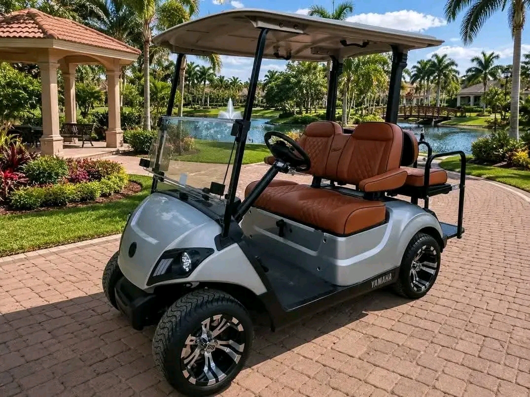 2025 Yamaha Drive2 EFI Gas,Looking for a gas golf cart that's quiet, reliable, and built to last? This 2025 Yamaha Drive2 is one of the nicest gas carts on the market.