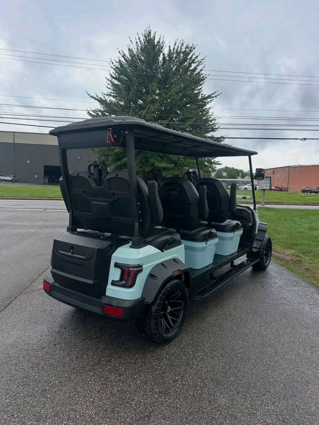 Verdi Aspen F6 Passenger Lithium Electric Golf Cart. A fresh new design, be the talk of the campground with the new model