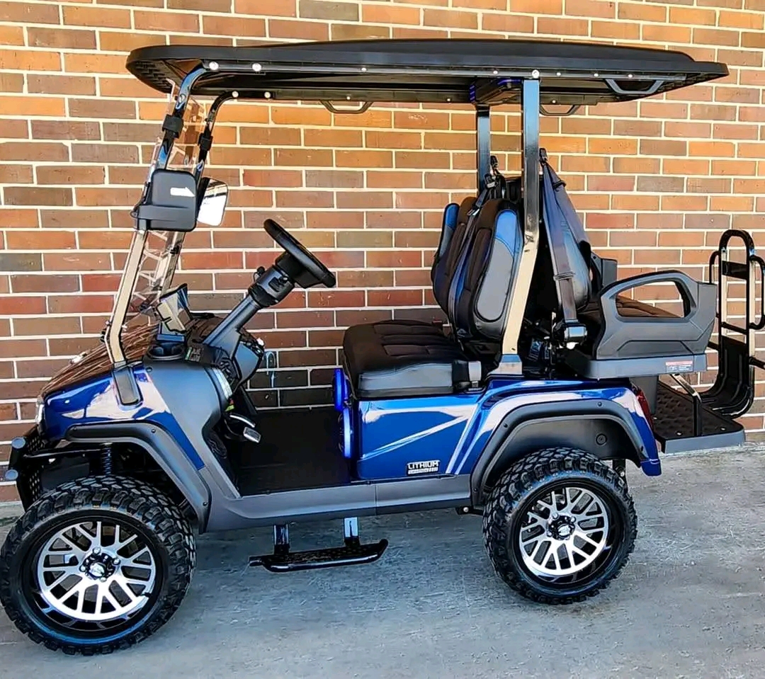 2025 EVolution D5 Ranger 2+2 Plus sapphire Golf Cart