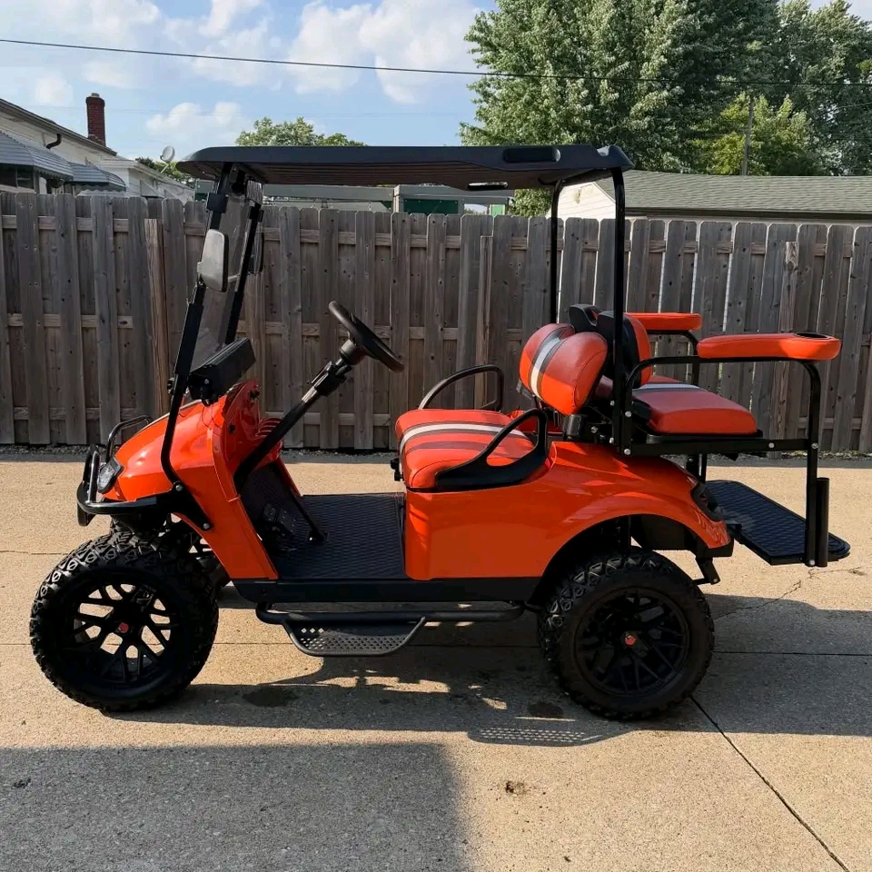 2016 Electric Custom Club Car Golf Cart Seats 4