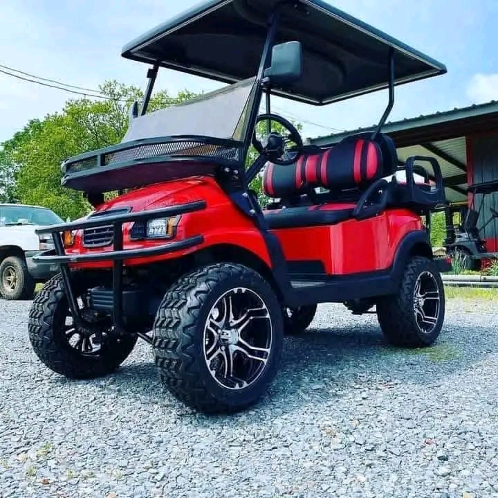2020 club car 48v Custom painted teal body