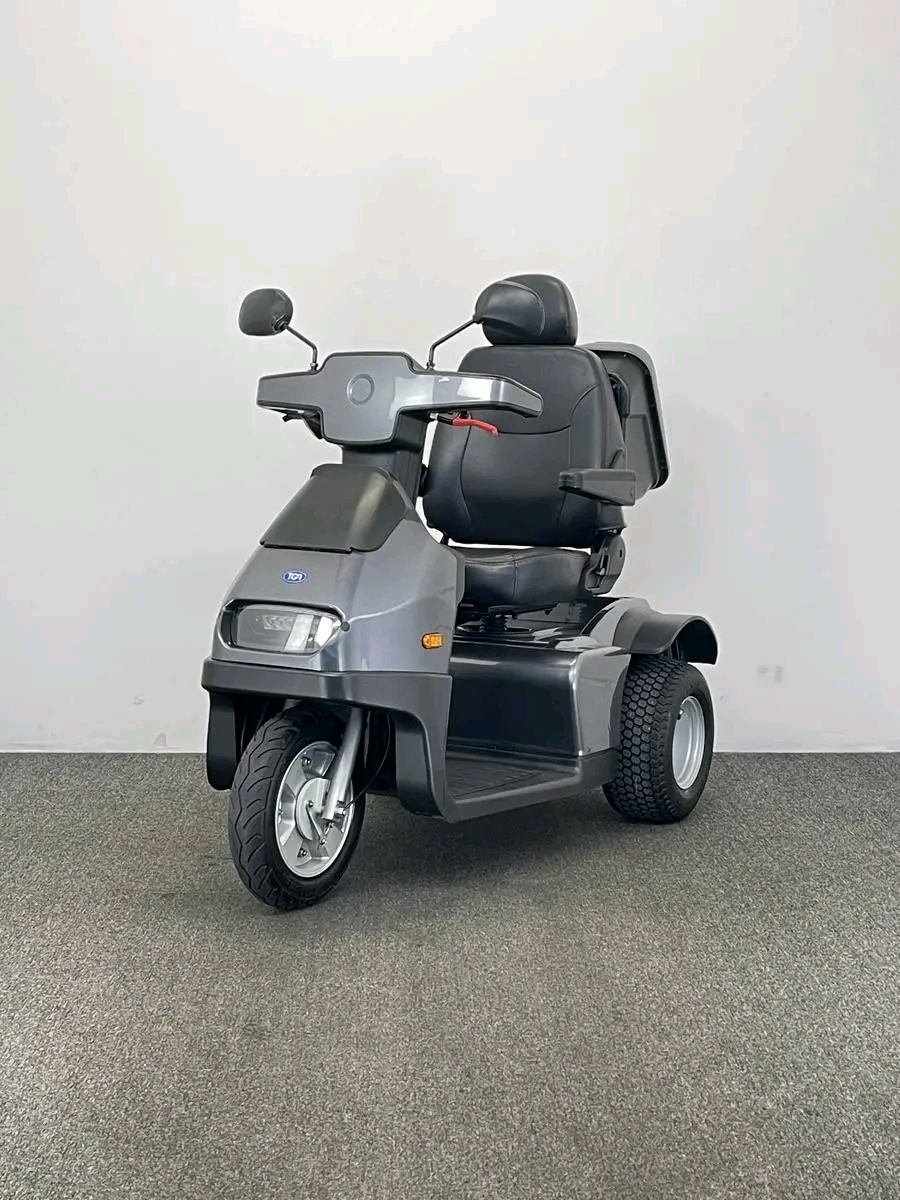 TGA Breeze S3 GT (2021) The TGA Breeze S3 GT is the 3 wheeled version of the world's most popular mobility scooter.