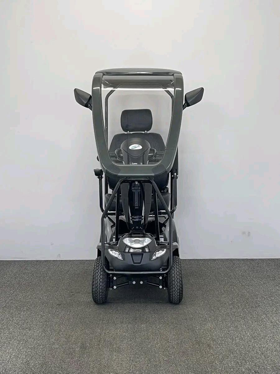 One Rehab Alpine With Canopy (2023) The One Rehab Alpine is a nimble mobility scooter The compact size of the Alpine makes it ideal for use around towns, shops and tight spaces.