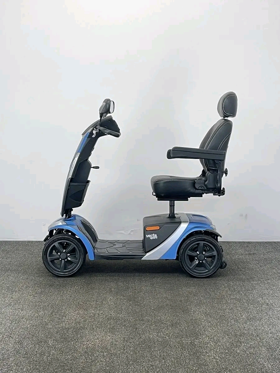 Rascal Vecta Sport (2023) The Rascal Vecta Sport mobility scooter is an ultra- modern, compact &mph machine, perfect for town use.