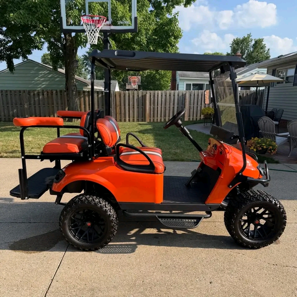 2016 Electric Custom Club Car Golf Cart Seats 4
