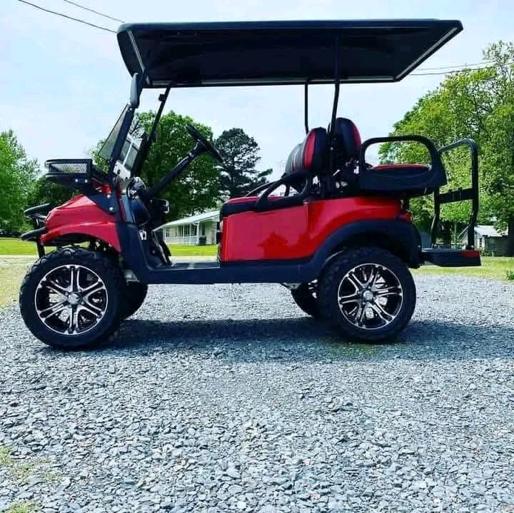 2020 club car 48v Custom painted teal body