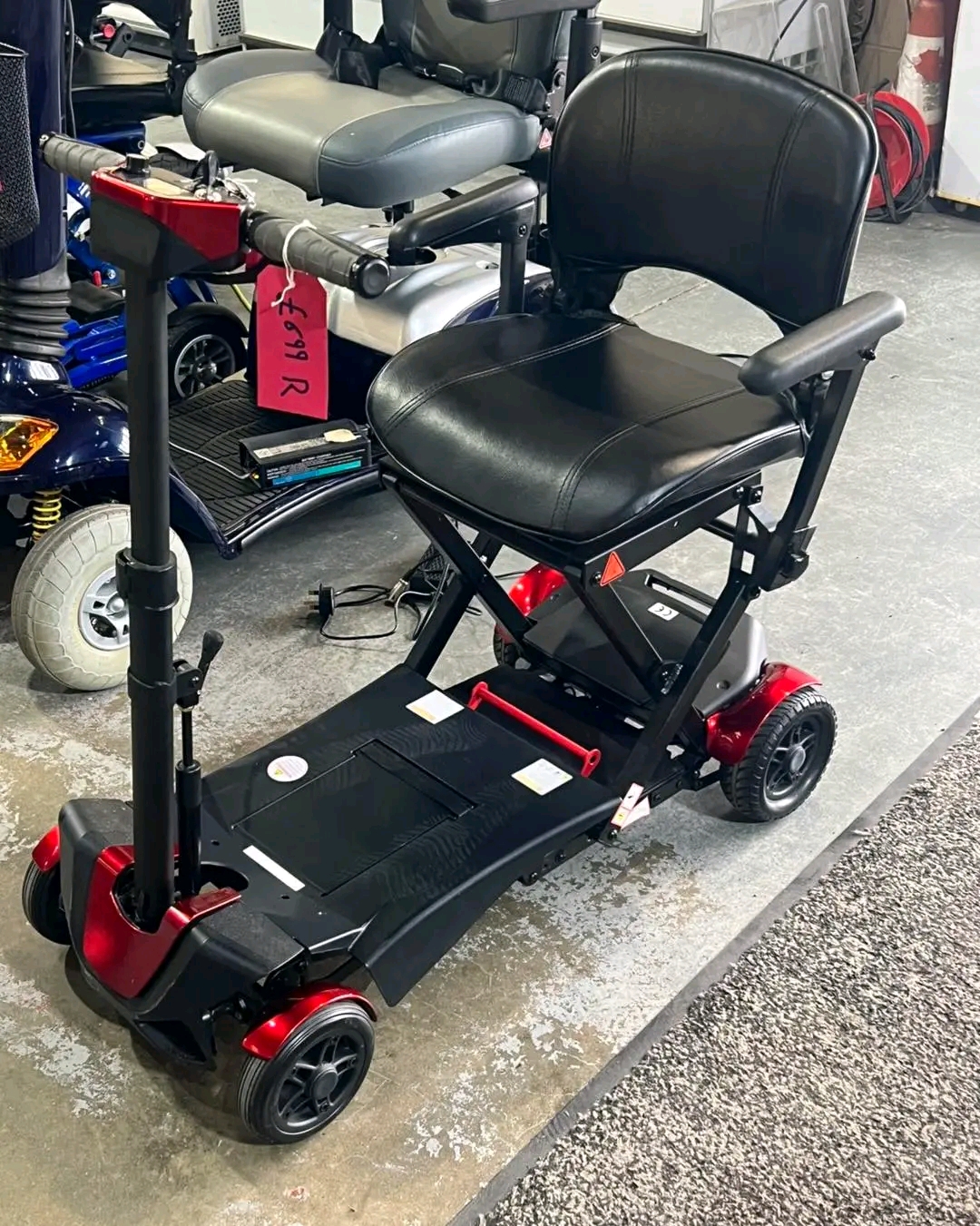 Drive Auto Fold Electric Mobility Scooter  The 4 Wheel Auto Folding Scooter