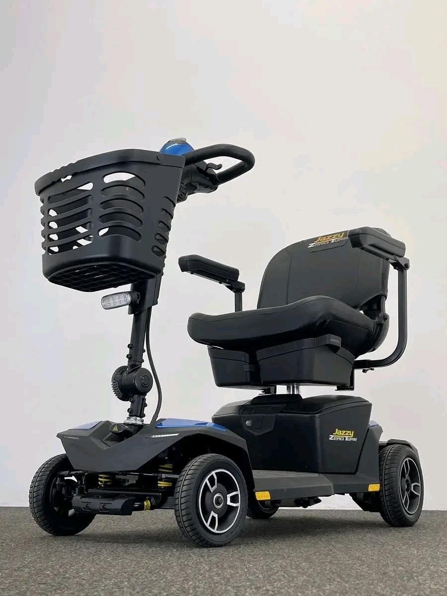Pride Jazzy Zero Turn Pride have taken car boot scooter technology to the next level with their latest model, the Jazzy Zero Turn.