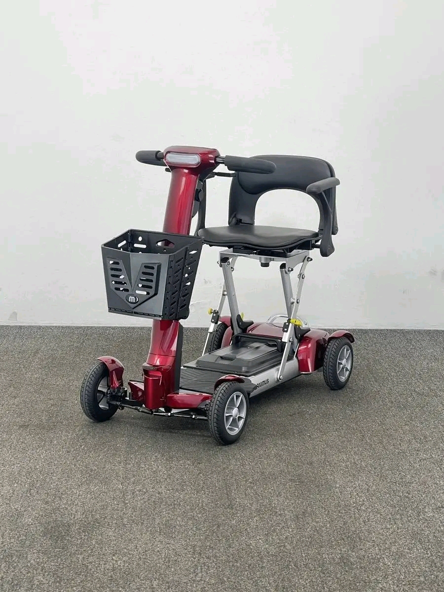 CareCo Maximus Folding (2024) The Maximus from CareCo is fitted with a lithium battery for improved performance, making it one of the lightest portable mobility scooters in the world.