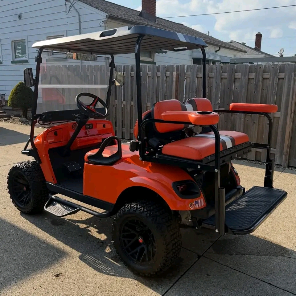 2016 Electric Custom Club Car Golf Cart Seats 4