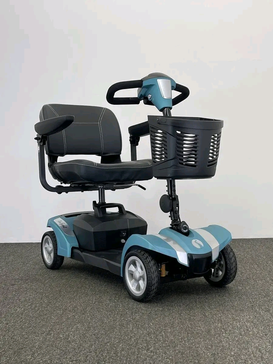 Rascal Veo Sport The Rascal Veo Sport is another brilliant portable scooter from the popular manufacturer Electric Mobility.