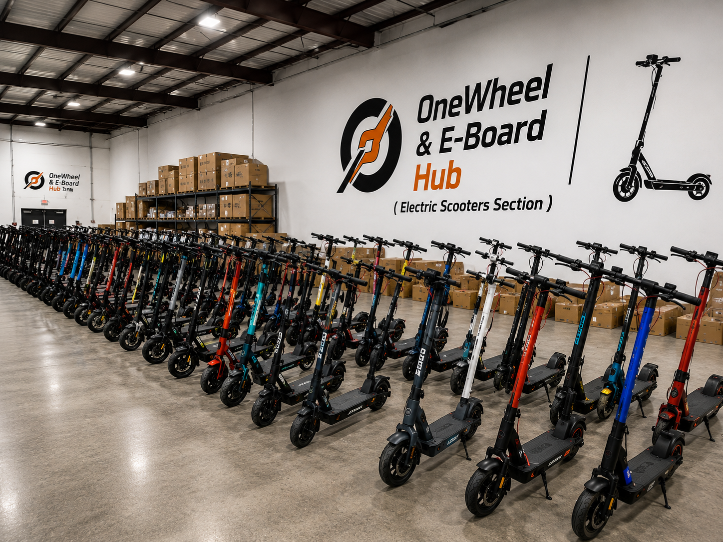 Premium Electric Scooters Warehouse